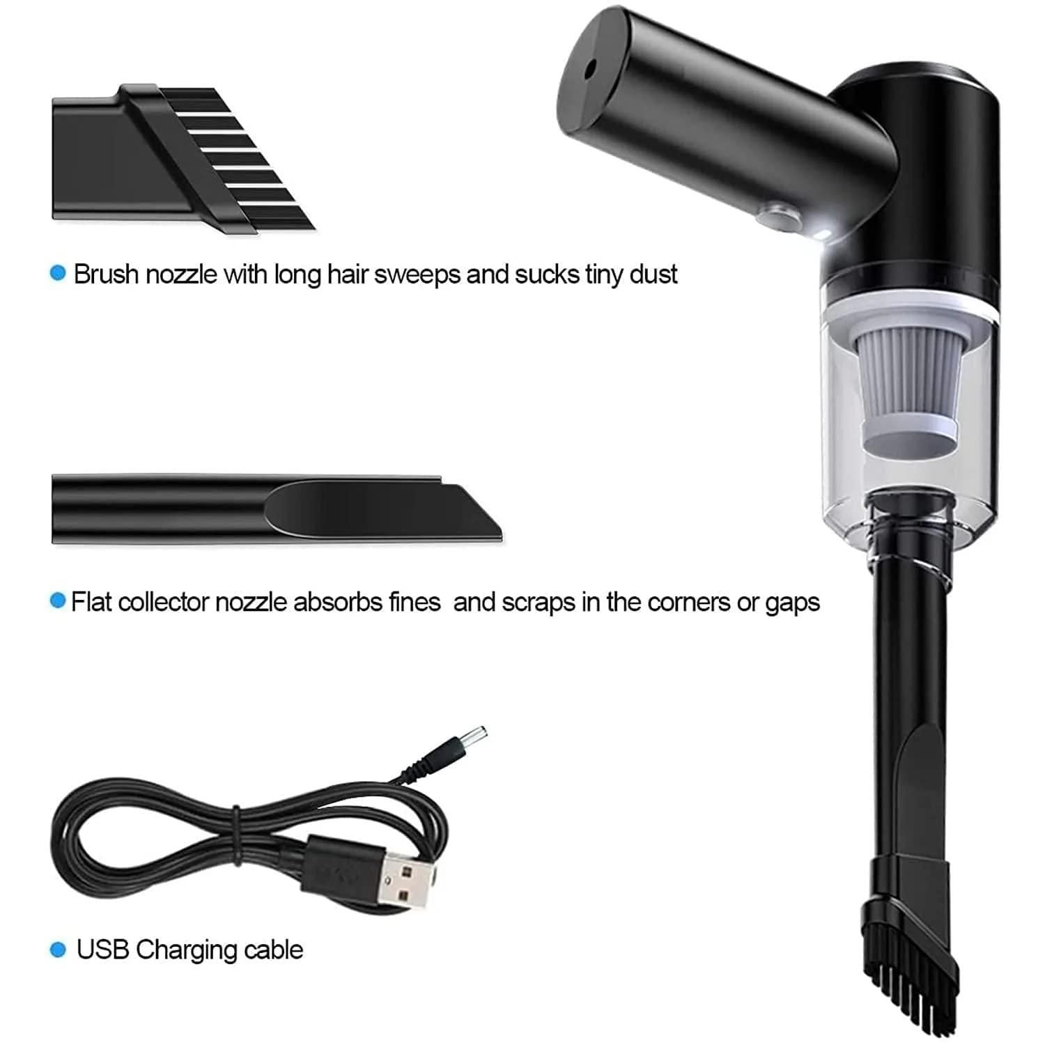 Ultra Compact Handheld Vacuum Cleaner